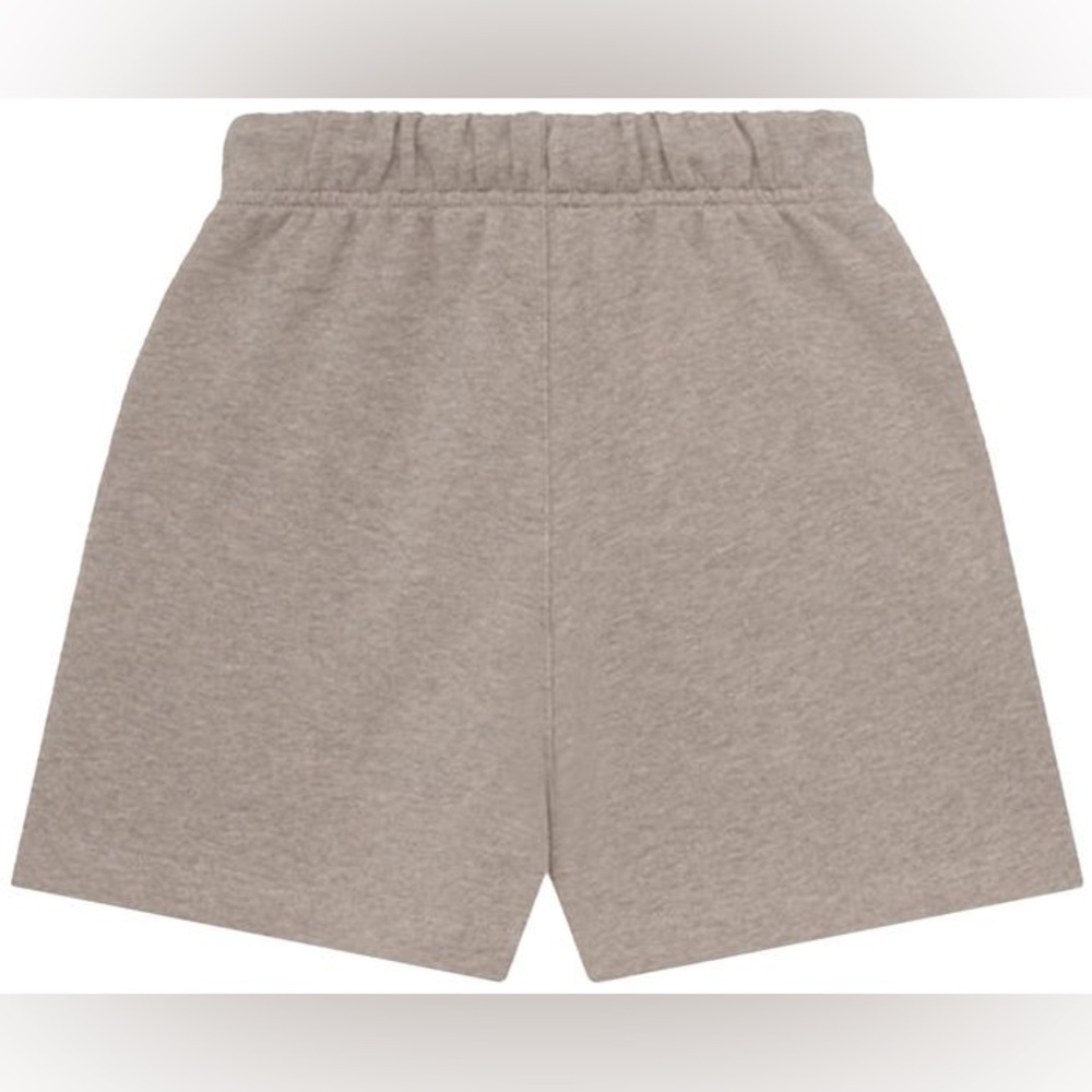 Essentials Fear of God Sweat Shorts Light Heather Oatmeal Men's Large Streetwear - Picture 2 of 9